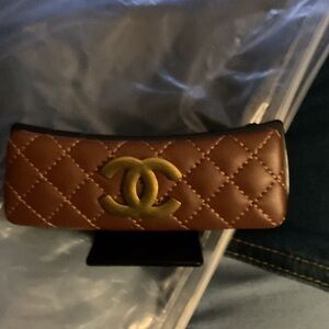 Chic Brown Quilted Hair Clip